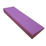 Yoga Foam Wedge - 2 x 6 x 20, Purple