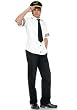 3PC Airplane Captain Pilot Sexy Holiday Party Costume