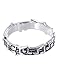 925 Sterling Silver Musical Notes 5mm Band