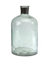 Home: IMAX 84736 Stokes Embossed Glass Jug, Large - IMAX