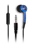 iFrogz EarPollution Plugz Earbuds with Mic - Blue