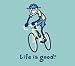 LIFE IS GOOD JAKE ROADBIKE BICYCLE WOMENS SHORT SLEEVE SHIRT HORIZON
