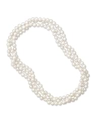 64" Cultured Freshwater Pearl Knotted Necklace