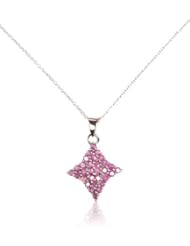 1.50 Carat Genuine Ruby 925 Sterling Silver Pendant