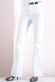 Per Una Roma Denim Bootcut Jeans with Belt [T62-8216G-S]