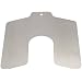 Stainless Steel Slotted Shim, 0.010" x 5" x 5" (Pack of 20)