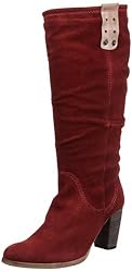 Marco Tozzi 2-2-25593-39, Damen Fashion Stiefel, Rot (cranberry/taupe 682), EU 38