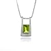 $24.95 Sterling Silver & Peridot Pendant with Chain