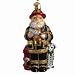 Fireman Santa Ornament
