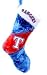 Texas Rangers MLB Himo Plush Christmas Stocking (Quantity of 1)