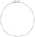 Sterling Silver 1.5 mm Pallini Bead, Ball Chain NICKEL FREE ( 7 inch - 30 inch )