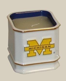 Michigan Wolverines Bathroom Candle Holder NCAA College Athletics