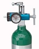 Medline Oxygen Regulators That Allow Flow Down to 1/32 LPM with Very Tight Flow Tolerances , 1/32 to 4 LPM Large Tank Regulator