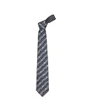 Versace - Versace Blue Ornamental and Greca Bands Printed Silk Tie