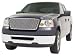 EZ Solid Designer Series Alumiwire Upper Grille Polished w/Logo Holes