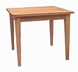 MODERN 100% SOLID OAK CONTEMPORARY 'BROOKLYN' SQUARE DINING TABLE ~ OA019 BY COACH HOUSE