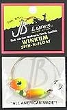 JB Fishing Lures Spin Float Rig Chartreuse Orange