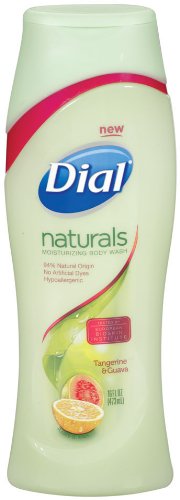 Dial Body Wash, Naturals Tangerine and Guava, 16 Ounce
