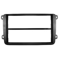 Radioblende VW (Golf V+VI,Touran,Passat 3C,Caddy,EOS), Skoda (Octavia), ohne Fach, schwarz