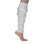 Extra Long White Thick Slouchy Knit Dance Leg Warmers