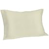 Spasilk 100% Pure Silk Facial Beauty Pillowcase, Standard/Queen Size Ivory