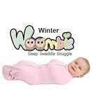 newborn Newborn Woombie Winter Fleece Baby Swaddler (Newborn (5 13 lbs), Pink Frosting) Reviews