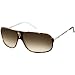 Carrera Cool/S Adult Casual Sunglasses/Eyewear - Havana White/Palladium/Brown Gray Gradient