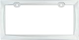 BEVEL CHROME LICENSE PLATE FRAME
