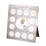 Baby's First Year Boxed Frame - Silver