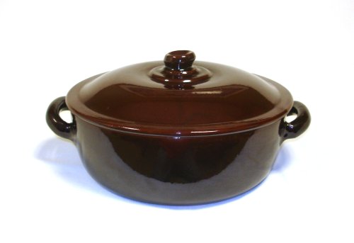 Piral 4.5 Quart Saucepan with Lid, Rich Umber
