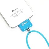 COSMOS Blue Neck Strap band lanyard for iPhone 2 3g 3Gs 4 iPod Nano Touch + ....