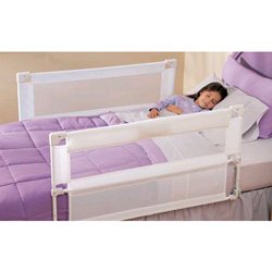 Regalo Sleep Tite Double Sided Drop Down Bed Rail - White