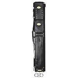 2 Butt and 4 Shaft Cowboy Pool Cue Cases Color: Mix
