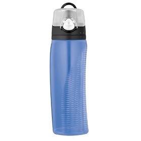 Thermos Nissan Intak Hydration Water Bottle with Meter, Blue:  Kitchen &amp; Dining