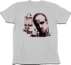 The Godfather It's Good To Be The Don Silver T-Shirt Tee