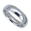 Stainless Steel Wedding Band - 6 mm - Size: 6-12