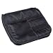 On The Go Purse/Briefcase Organizer - Black Nylon Organizer (Black) (8 1/2" W x 6 1/2" L)