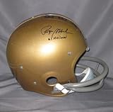 Roger Staubach Signed Navy RK Proline Helmet - 63 Heisman
