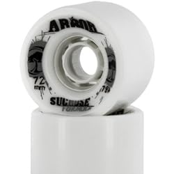 Arbor 4-Set Freeride Series Skateboard Wheels - White