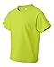 Fruit of the Loom Youth 5 oz. HD Cotton™ T-Shirt M NEON GREEN