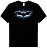 Batman HIGH IMPACT BURST LOGO Adult Black Movie T-shirt