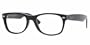 Ray Ban Eyeglasses RX5184-2000 Shiny Balck/Demo Lens, 52mm