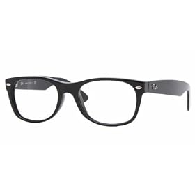 RAY BAN RX 5184 RX5184 2000 SHINY BLACK SIZE 52 EYEGLASSES