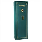 First Alert 6740F Protector Executive Gun Safe with Gun Rack, 7.5 Cubic-Foot, Hunter Green