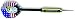 Sports : Darters Darts Dartset Twiggy Steel 22 Gr&ouml;&szlig;e , geriffelt