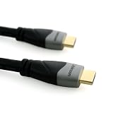 Ivuna Advanced High Speed 9m / 9 Metre HDMI Cable with Ethernet PRO GOLD BLACK (1.4a Version, 15.2Gbps) HDMI TO HDMI CABLE WITH ETHERNET COMPATIBLE WITH 1.3,1.3b,1.3c,1080P,2160p BOX,FULL HD LCD,PLASMA & LED TV's AND ALSO SUPPORTS 3D TVSby Cablesson
