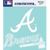 Atlanta Braves 8x8 Die Cut Window Cling