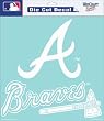 Atlanta Braves 8x8 Die-Cut Decal