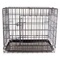 Dog Crate - Black Side Door/Medium