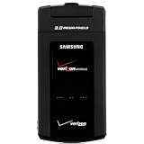 Telefono nero di Samsung U900 FlipShot (Verizon Wireless)